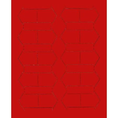 MAGNA VISUAL 3/4" Red Magnetic Arrows 20/Pk FI-423